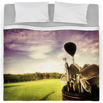 Golf Comforters, Duvets, Sheets & Sets | Personalized