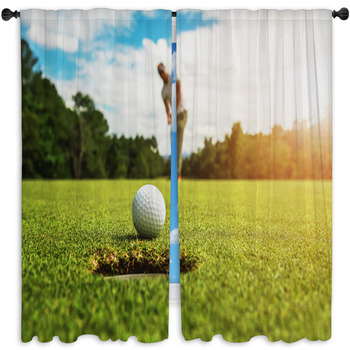 Golf Drapes & Window Treatments | Black Out | Custom Sizes