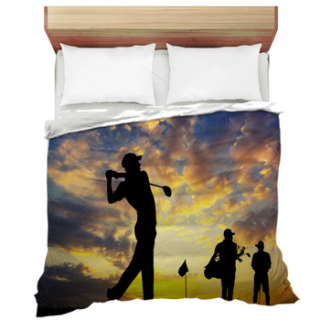 Golf Comforters, Duvets, Sheets & Sets | Personalized