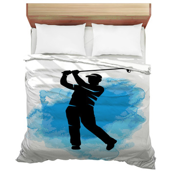 Golf Comforters, Duvets, Sheets & Sets | Personalized