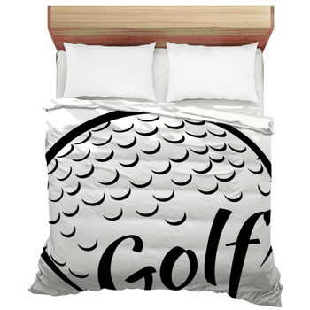 Golf Comforters, Duvets, Sheets & Sets | Personalized