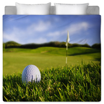 Golf Comforters, Duvets, Sheets & Sets | Personalized