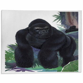 Gorilla Area Rug