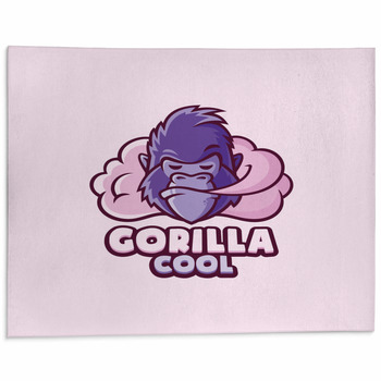 gorilla quote Animals Area Rug Carpet