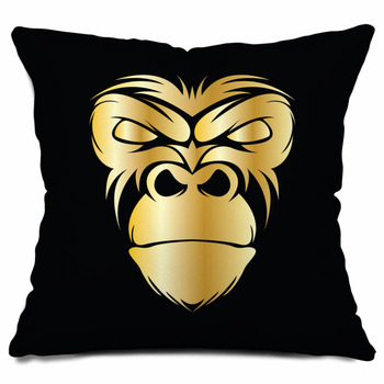 BIG APE HEAD CUSHION