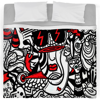 Graffiti Comforters, Duvets, Sheets & Sets | Personalized