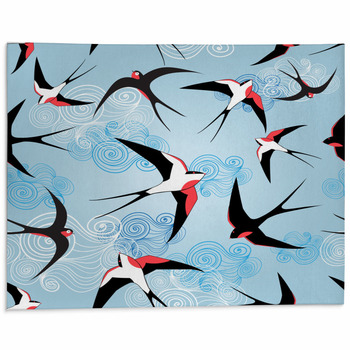 Swallow Area Rugs & Custom Size Floor Mats