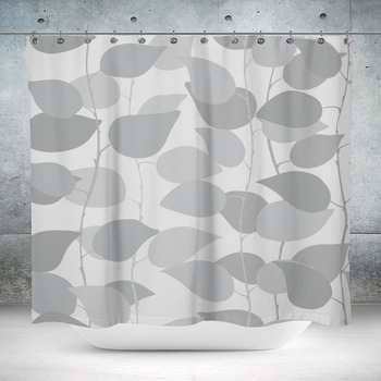 Abstract Boho Shower Curtain Set Bath Mat Hand Bath Towel 