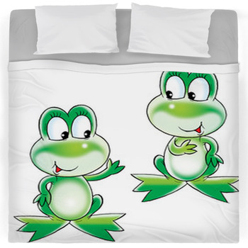 Frog Comforters, Duvets, Sheets & Sets | Custom