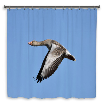 Goose Shower Curtains Mats Towels Personalize