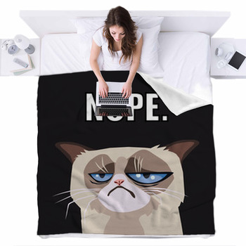 Funny Fleece Blanket Throws Free Personalization