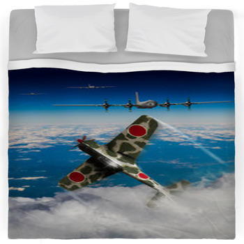 World war two airplane Comforters, Duvets, Sheets & Sets | Custom