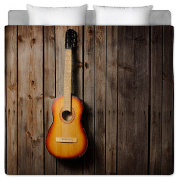 Guitar Comforters, Duvets, Sheets & Sets | Personalized