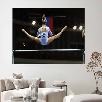 Gymnastics Wall Decor  Murals  Tapestry  Posters  Custom Sizes