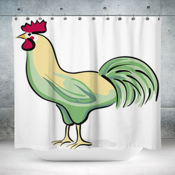 Hahn Custom Size Shower Curtain