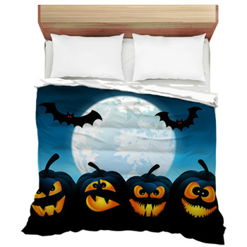 Halloween Comforters, Duvets, Sheets & Sets | Custom