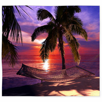 Tropical sunset Rugs & Custom Size Floor Mats