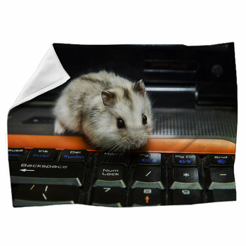 Hamster Fleece Blanket Throws Free Personalization