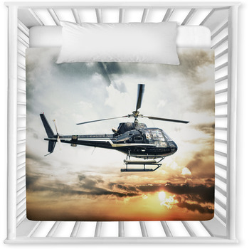 Helicopter Baby Bedding | Toddler Bedding Sizes | Personalized