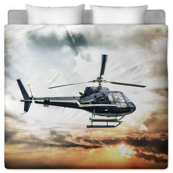 Helicopter Comforters, Duvets, Sheets & Sets | Custom