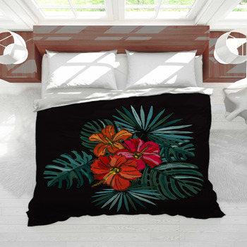 Hibiscus Comforters, Duvets, Sheets & Sets | Custom