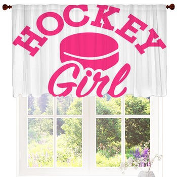 Hockey Girl Custom Size Valance