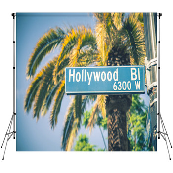 Hollywood Photo Backdrops  Available in Ultra Large Custom Sizes