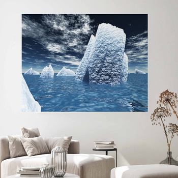 Glacier Wall Decor | Murals | Tapestry | Posters | Custom Sizes