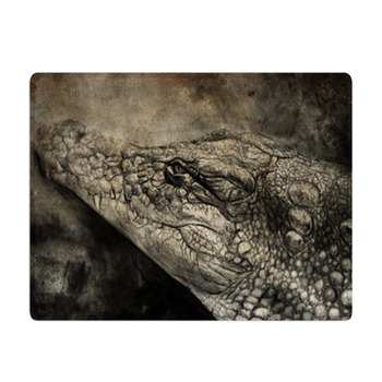Crocodile in black and white Shower Curtain by Madame Memento - Fine Art  America