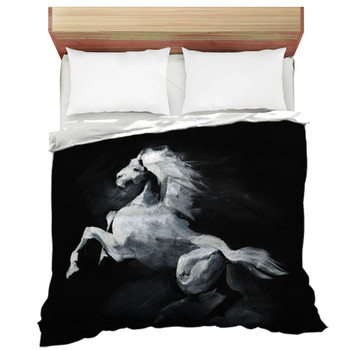 Illustration Of Horse Comforter