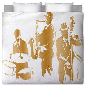 Jazz Comforters, Duvets, Sheets & Sets | Personalized