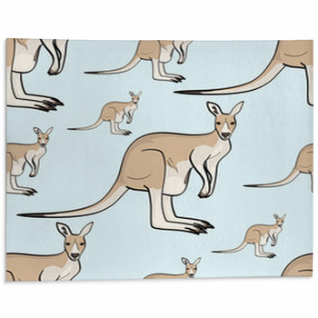 Kangaroo Area Rugs & Custom Size Floor Mats