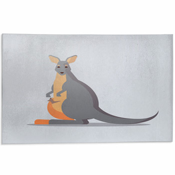 Kangaroo Area Rugs & Custom Size Floor Mats