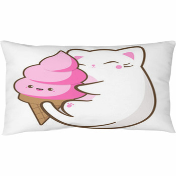 kawaii cat body pillow