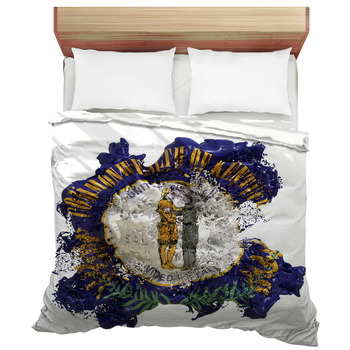 Flag of Kentucky Bedding Set Bed Cover Duvet Cover and 