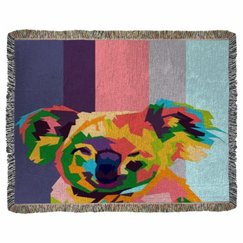  Cute Koala Throw Blanket Soft Cozy Leaf Blanket Koala Gifts for  Girls Boys Colorful Koala Animal Koala Bear Blankets for Couch Bed  Lightweight and Durable 40x50for Kids/Child : Home & Kitchen