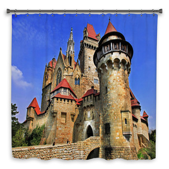 Castle Shower Curtains Mats Towels Personalize