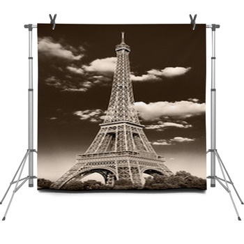 Paris Custom Backdrops | Available in Very Large Custom Sizes