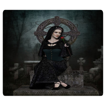 Gothic Kitchen Rug Set of 2, Goth Rug, Witch Rug, Black Halloween