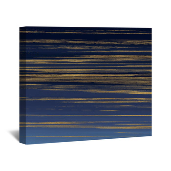 Blue and gold Wall Decor in Canvas, Murals, Tapestries, Posters & More