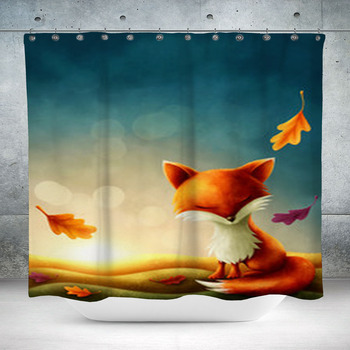 Fox Shower Curtains, Bath Mats, & Towels Personalize