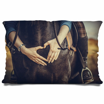 Love Of A Horse Pillow Case/Sham