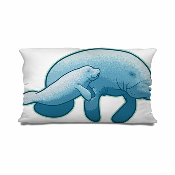 Manatee Throw Pillows Shams