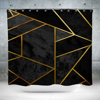 Modern And Stylish Abstract Custom Size Shower Curtain