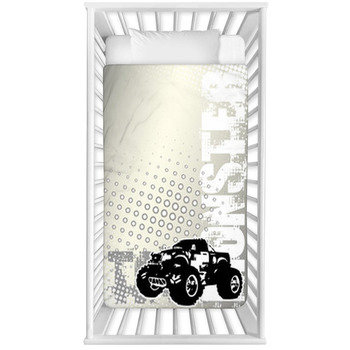 monster truck crib bedding