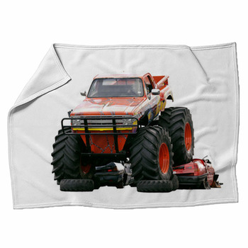 monster jam fleece blanket