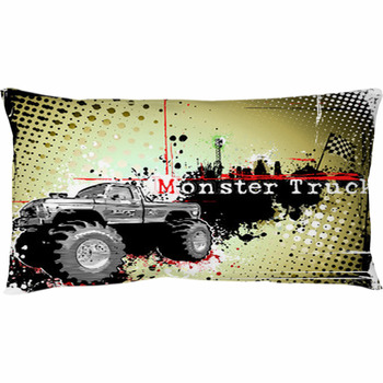 monster truck pillow pet