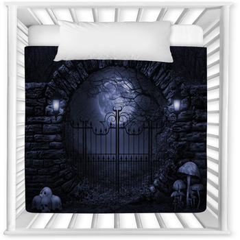 gothic baby cribs