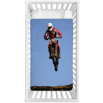 Motocross Baby Blankets Toddler Bedding Personalized