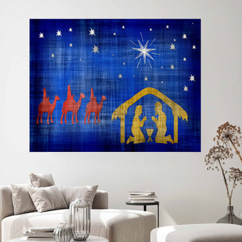 Nativity scene Wall Decor in Canvas, Murals, Tapestries, Posters & More